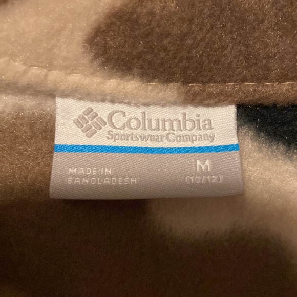 Boys brown camouflage Columbia jacket new with tags - Picture 2 of 4